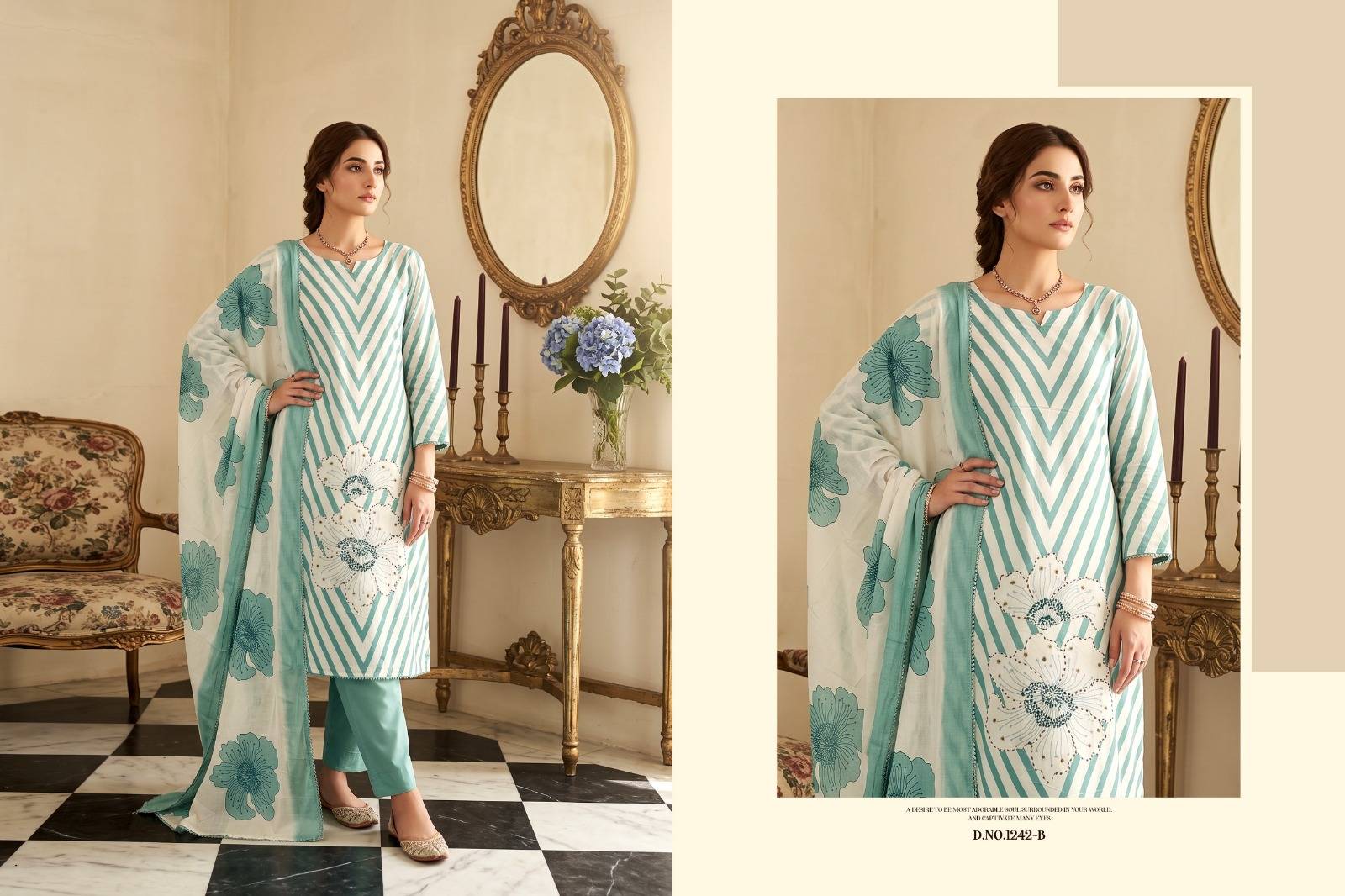  KALKI 1242 Series BY Radhika fashion 01 To 04 Series Beautiful Festive Suits Colorful Stylish Fancy Casual Wear & Ethnic Wear Cotton Dresses At Wholesale Price